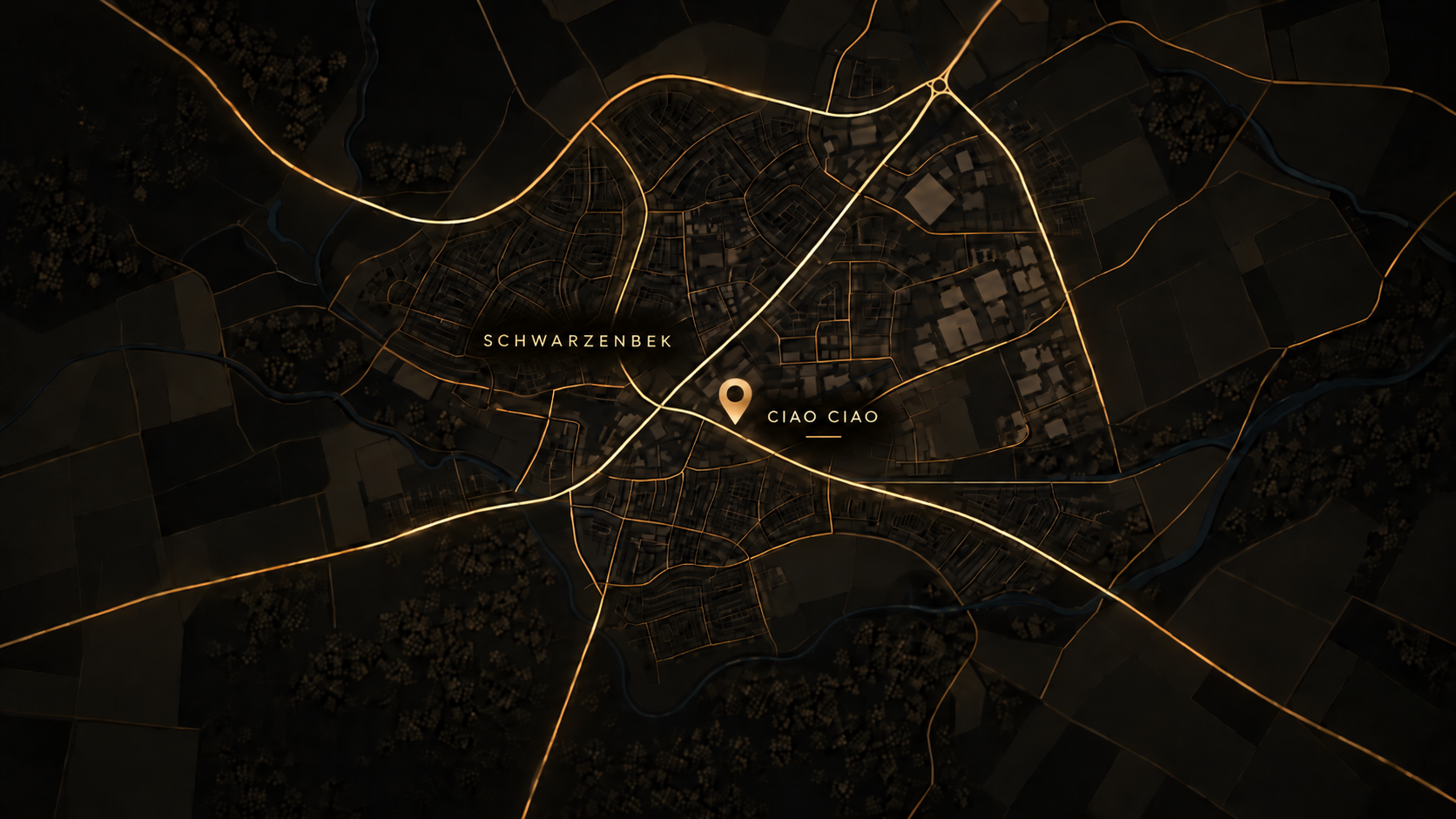 Karte: Schwarzenbek mit Geesthacht, Mölln, Lauenburg und Büchen